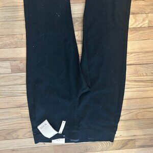 NYJD Dakota Crop Black Jeans